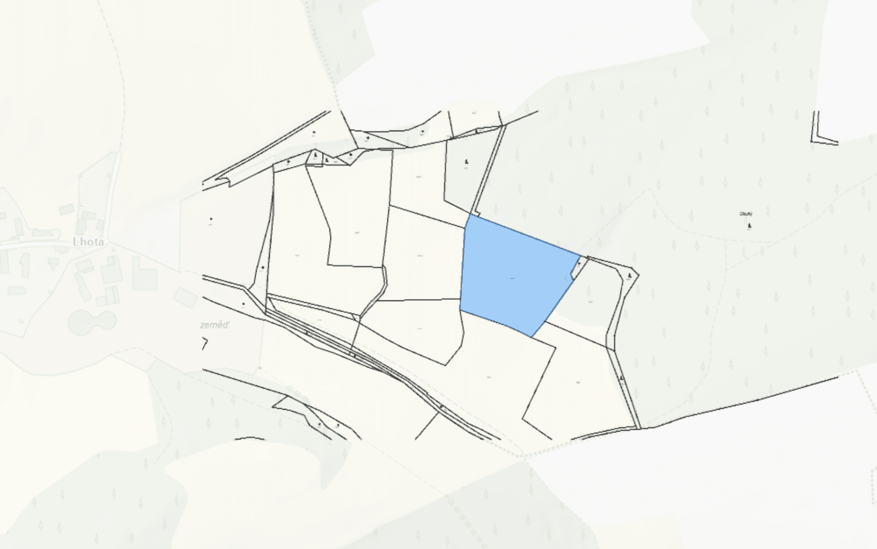 plot for sale, 12,682 m², Netvořice, Středočeský Region plot for sale, 12,682 m², Netvořice, Středočeský Region