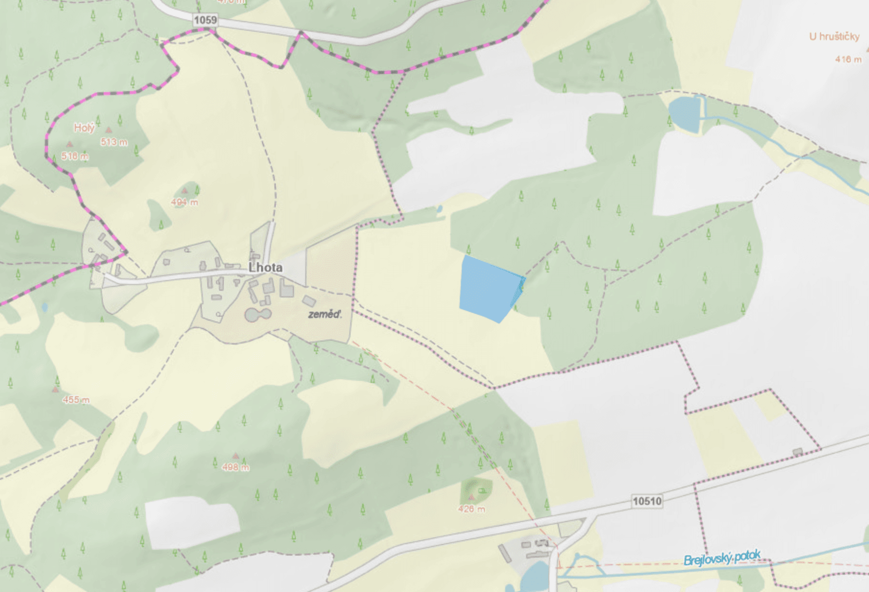 plot for sale, 12,682 m², Netvořice, Středočeský Region plot for sale, 12,682 m², Netvořice, Středočeský Region
