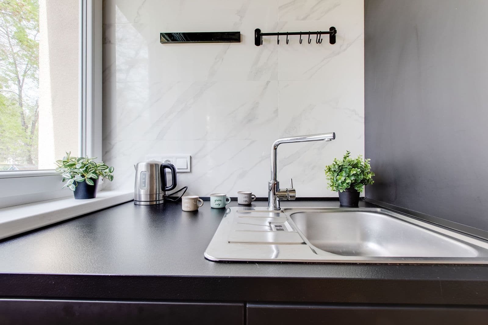 1 bedroom with open-plan kitchen flat to rent, 38 m², Krchlebská, Prague, Prague 1 bedroom with open-plan kitchen flat to rent, 38 m², Krchlebská, Prague, Prague