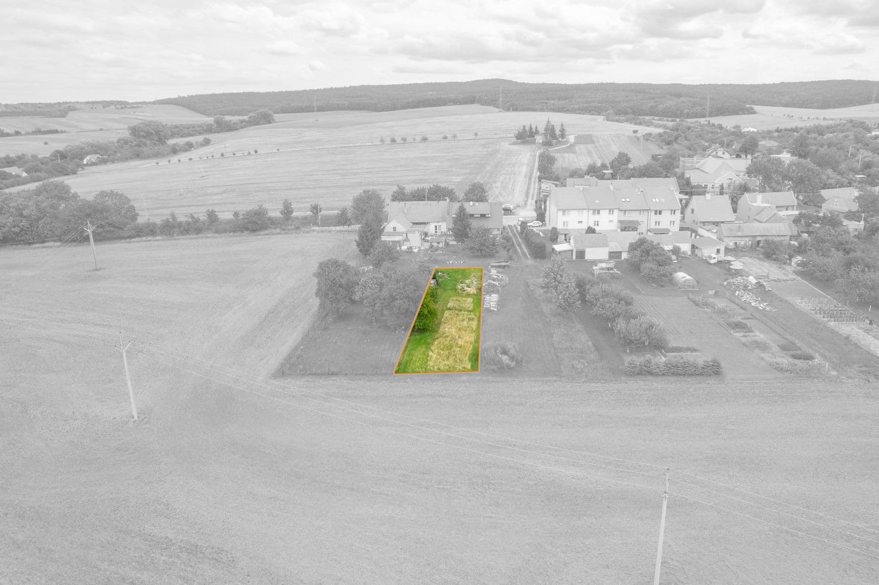 plot for sale, 523 m², Vážany, Jihomoravský Region plot for sale, 523 m², Vážany, Jihomoravský Region