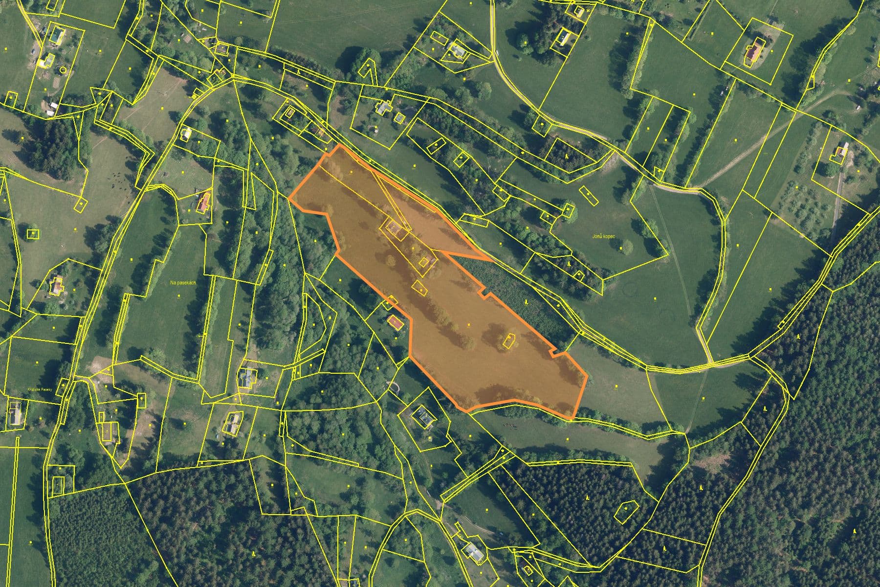 recreational property for sale, 33,459 m², Jestřabí v Krkonoších, Liberecký Region recreational property for sale, 33,459 m², Jestřabí v Krkonoších, Liberecký Region