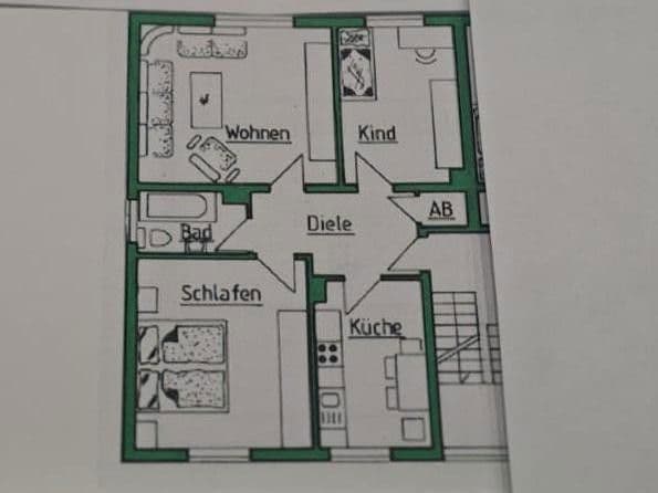 3 bedroom flat for sale, 66 m², Oberhausen, North Rhine-Westphalia 3 bedroom flat for sale, 66 m², Oberhausen, North Rhine-Westphalia