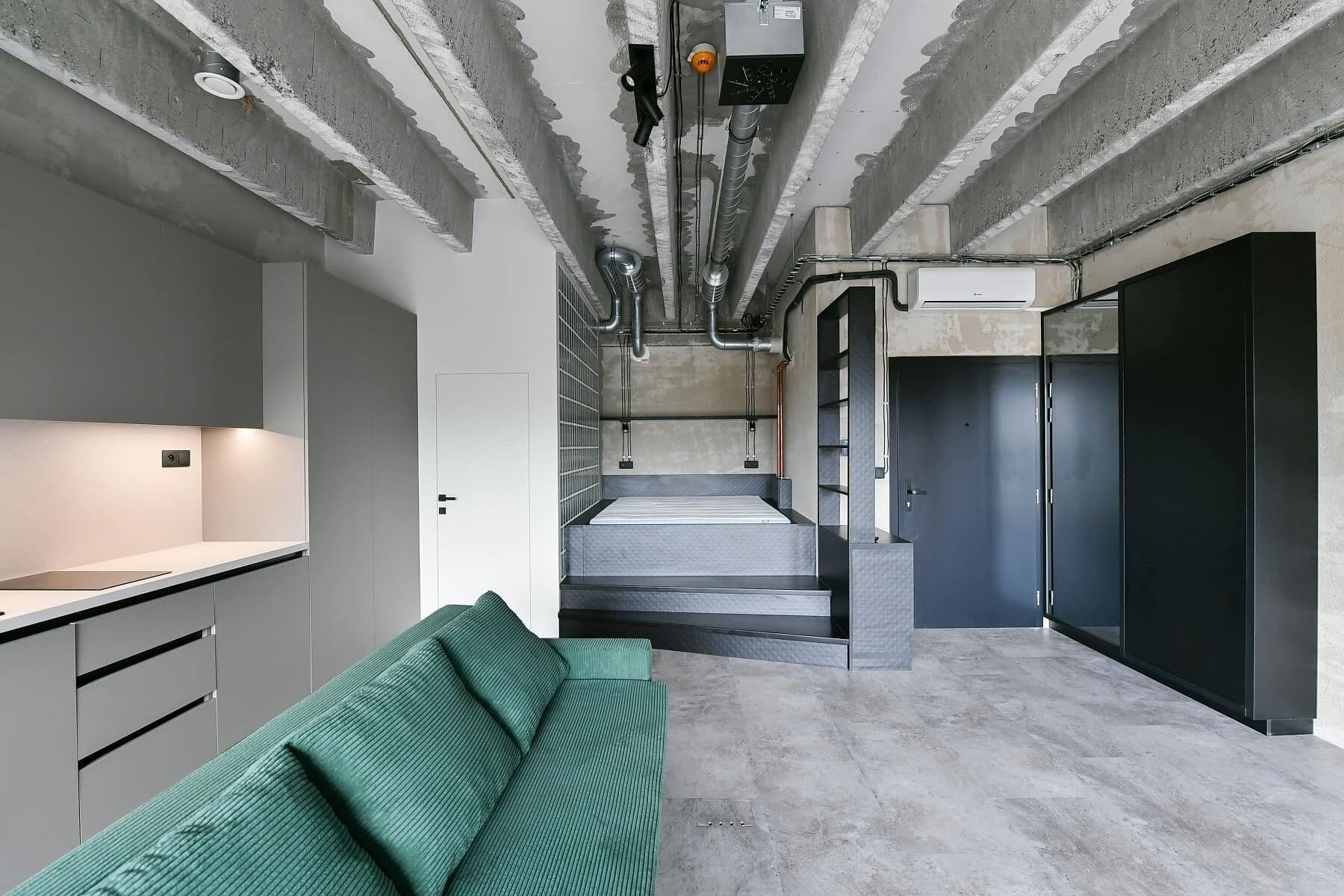 Studio flat to rent, 36 m², Československého exilu, Prague, Prague Studio flat to rent, 36 m², Československého exilu, Prague, Prague