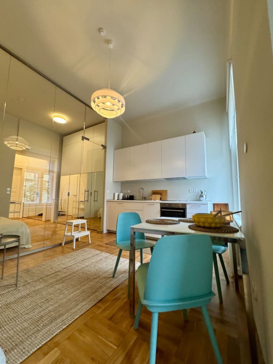 1 bedroom with open-plan kitchen flat to rent, 40 m², Budečská, Prague, Prague 1 bedroom with open-plan kitchen flat to rent, 40 m², Budečská, Prague, Prague