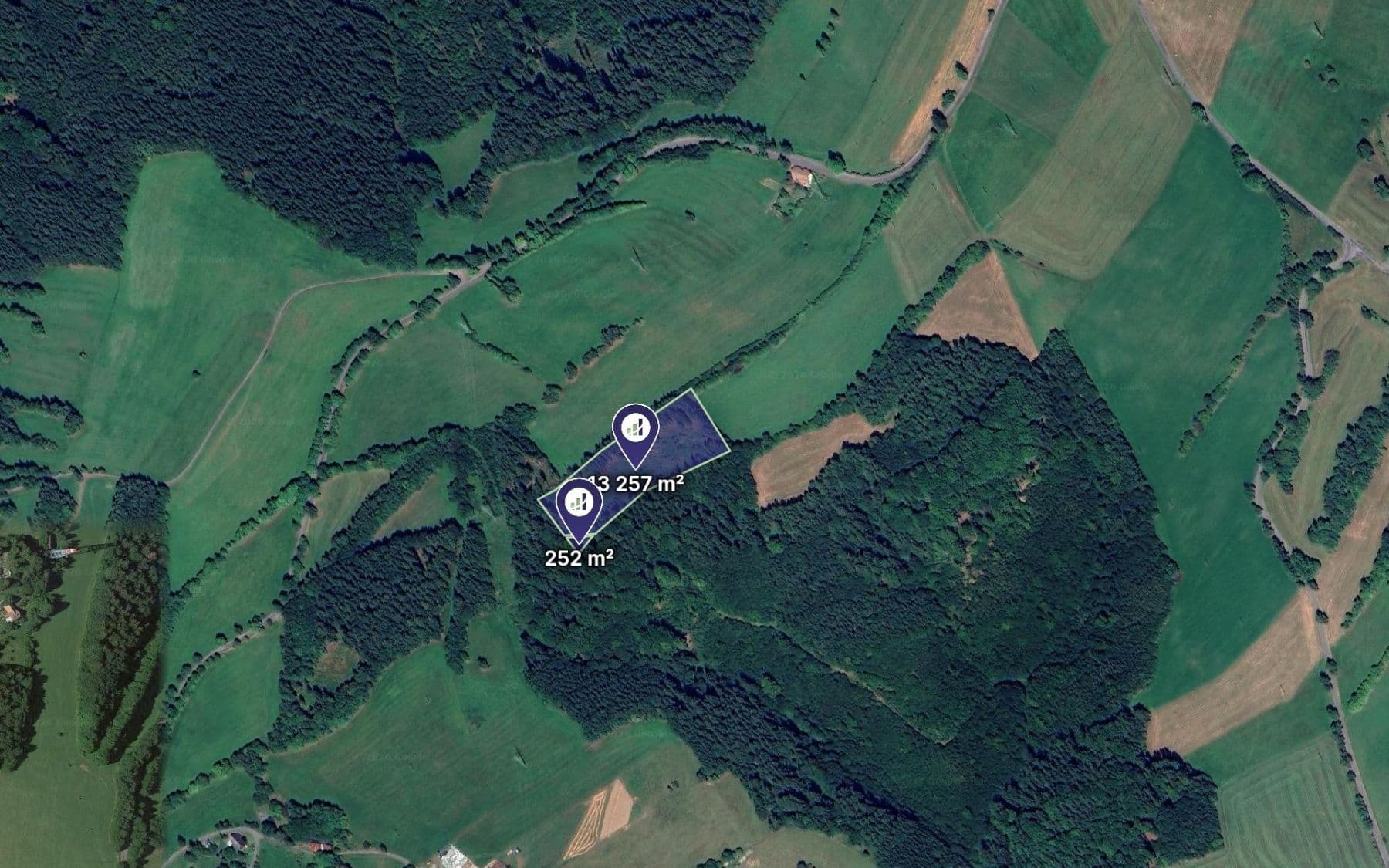 plot for sale, 97,502 m², Cotkytle, Pardubický Region plot for sale, 97,502 m², Cotkytle, Pardubický Region