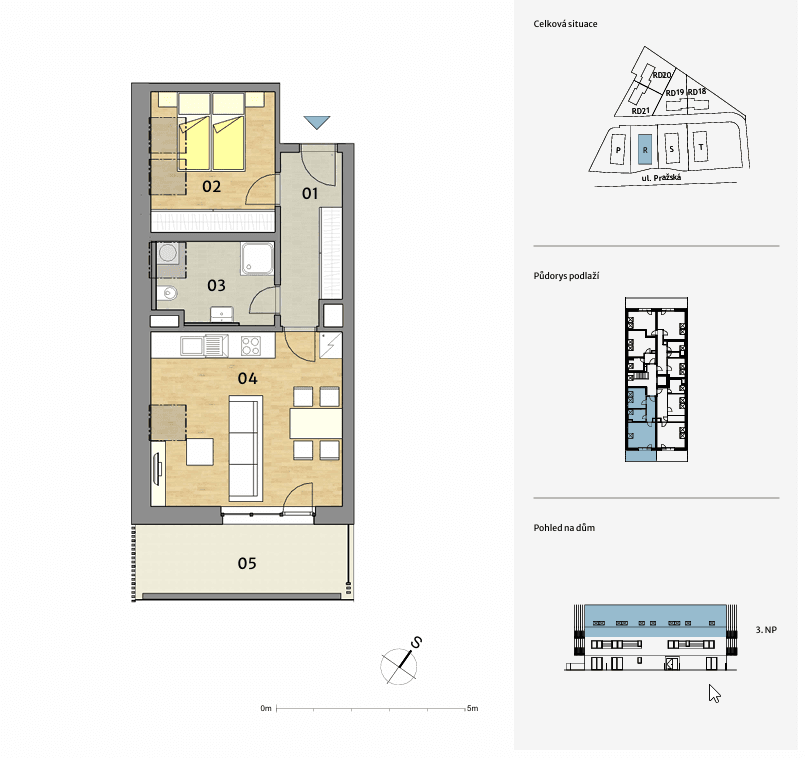 1 bedroom with open-plan kitchen flat for sale, 83 m², Souběžná, Dobřichovice, Středočeský Region 1 bedroom with open-plan kitchen flat for sale, 83 m², Souběžná, Dobřichovice, Středočeský Region