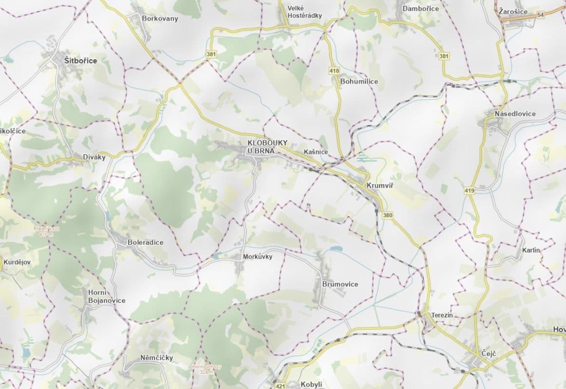 plot for sale, 2,027 m², Klobouky u Brna, Jihomoravský Region plot for sale, 2,027 m², Klobouky u Brna, Jihomoravský Region