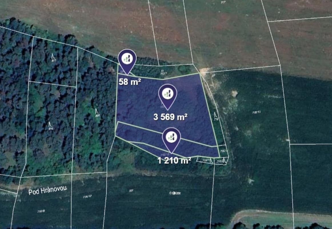 plot for sale, 4,837 m², Čepřovice, Jihočeský Region plot for sale, 4,837 m², Čepřovice, Jihočeský Region