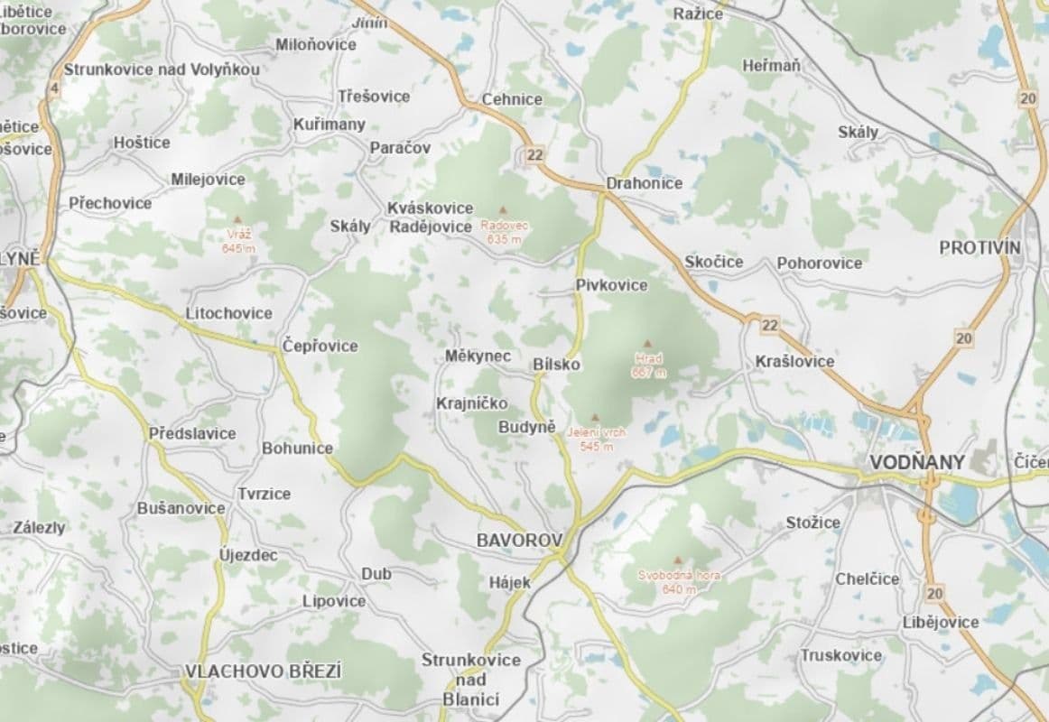 plot for sale, 4,837 m², Čepřovice, Jihočeský Region plot for sale, 4,837 m², Čepřovice, Jihočeský Region