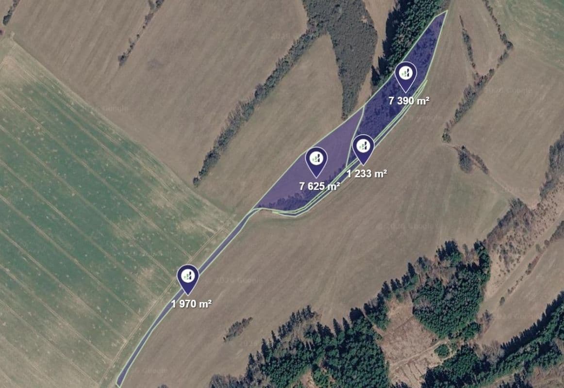 plot for sale, 5,064 m², Radiměř, Pardubický Region plot for sale, 5,064 m², Radiměř, Pardubický Region