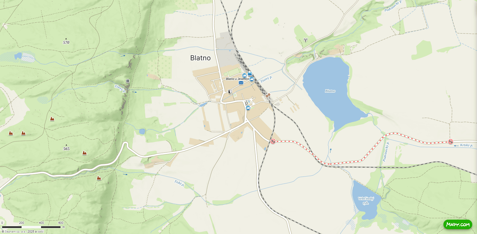 plot for sale, 3,400 m², Blatno, Ústecký Region plot for sale, 3,400 m², Blatno, Ústecký Region