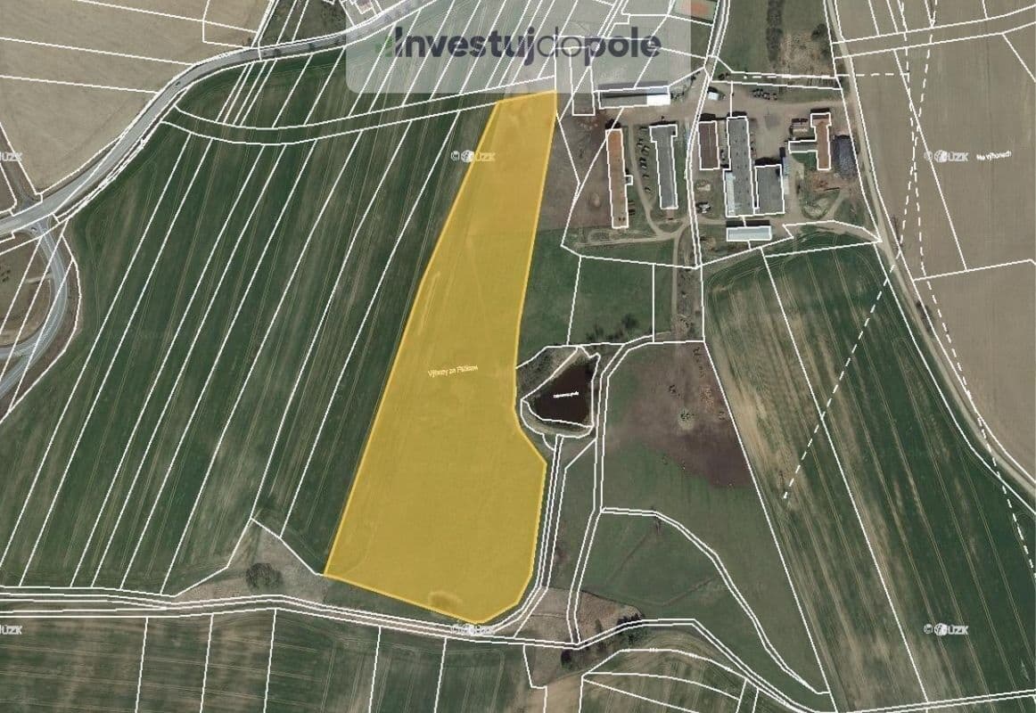 plot for sale, 46,522 m², Zvěrotice, Jihočeský Region plot for sale, 46,522 m², Zvěrotice, Jihočeský Region