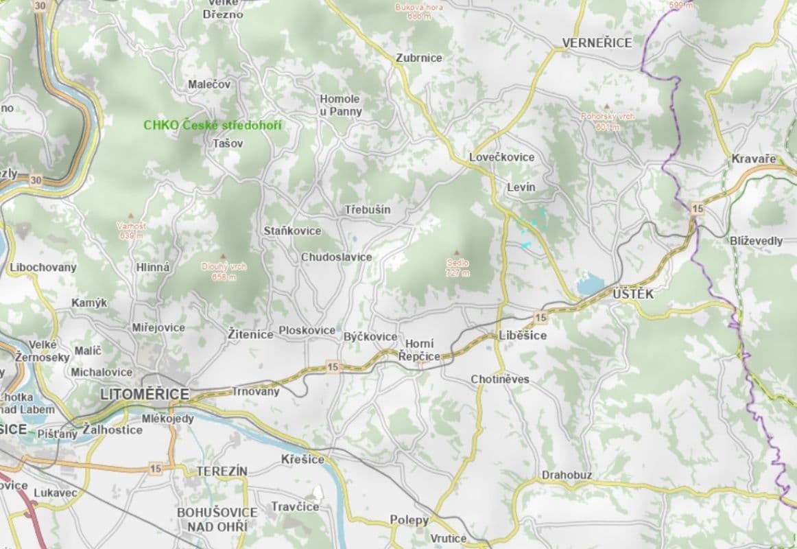 plot for sale, 31,495 m², Úštěk, Ústecký Region plot for sale, 31,495 m², Úštěk, Ústecký Region