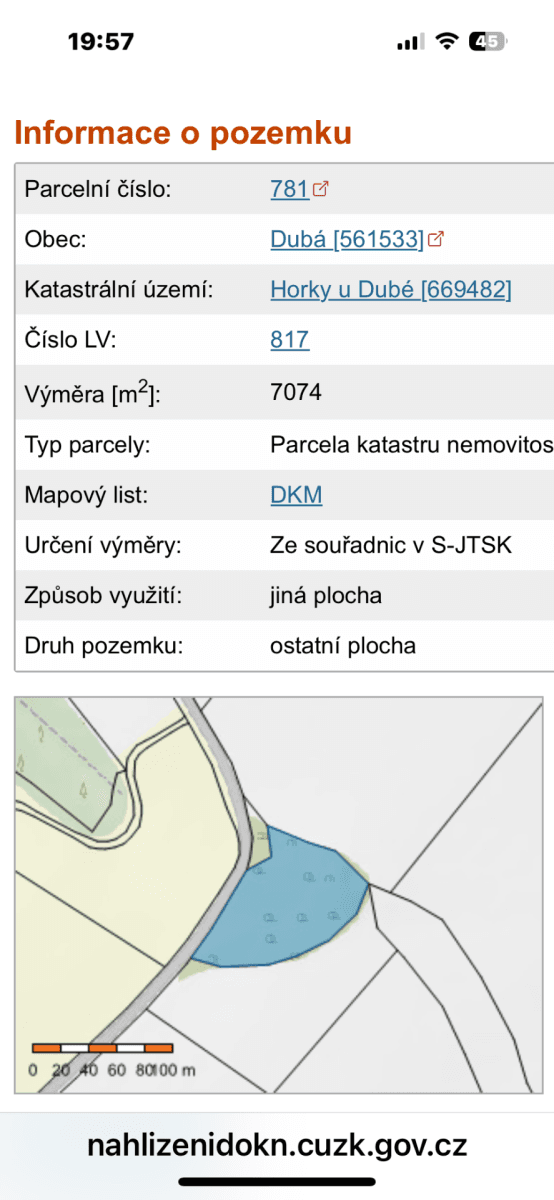 plot for sale, 7,565 m², Dubá, Liberecký Region plot for sale, 7,565 m², Dubá, Liberecký Region
