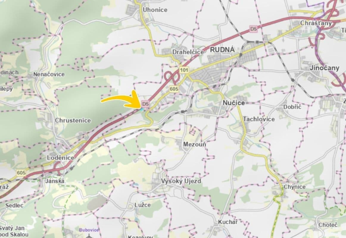 plot for sale, 3,021 m², Nučice, Středočeský Region plot for sale, 3,021 m², Nučice, Středočeský Region