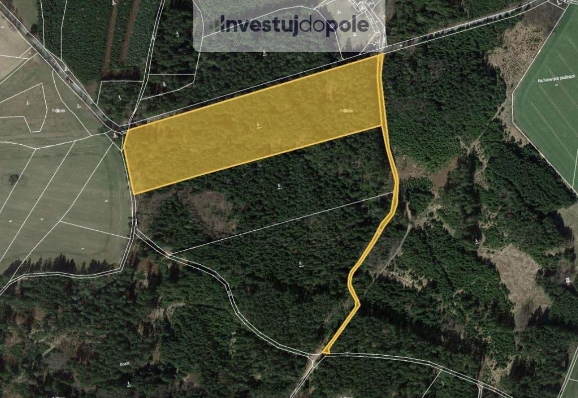 plot for sale, 12,302 m², Milevsko, Jihočeský Region plot for sale, 12,302 m², Milevsko, Jihočeský Region