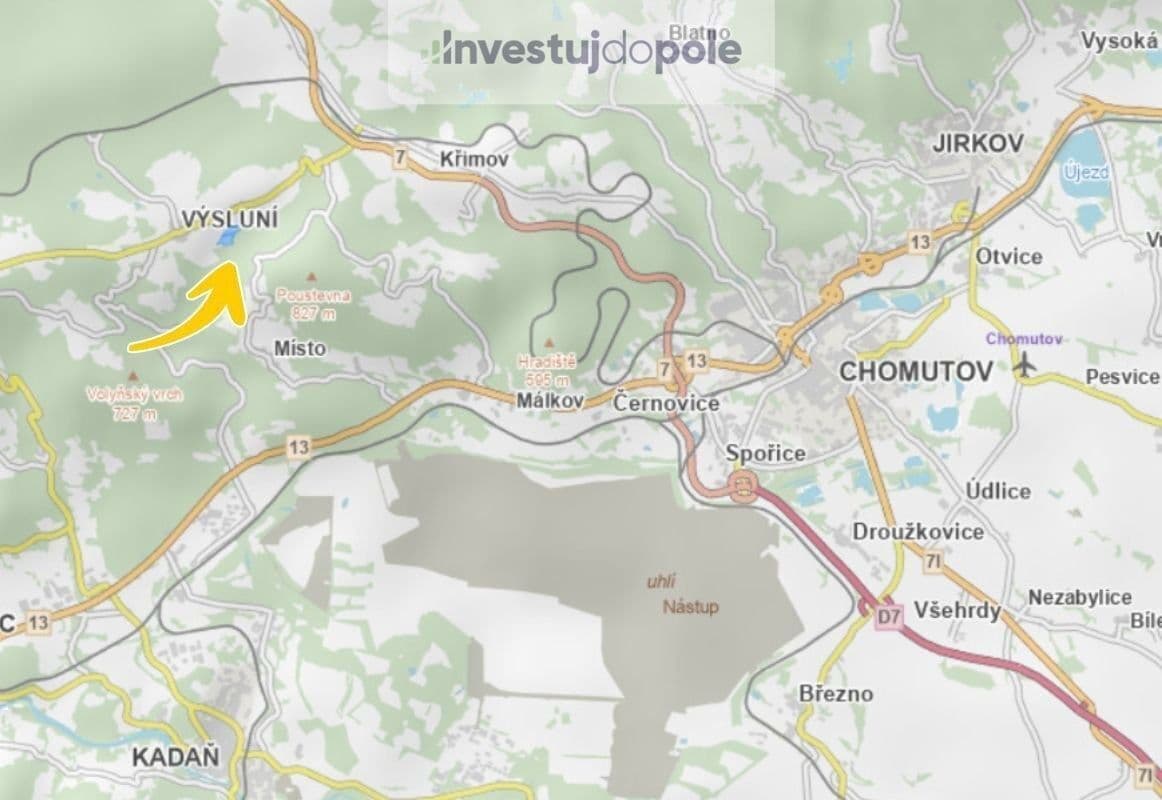 plot for sale, 5,145 m², Výsluní, Ústecký Region plot for sale, 5,145 m², Výsluní, Ústecký Region