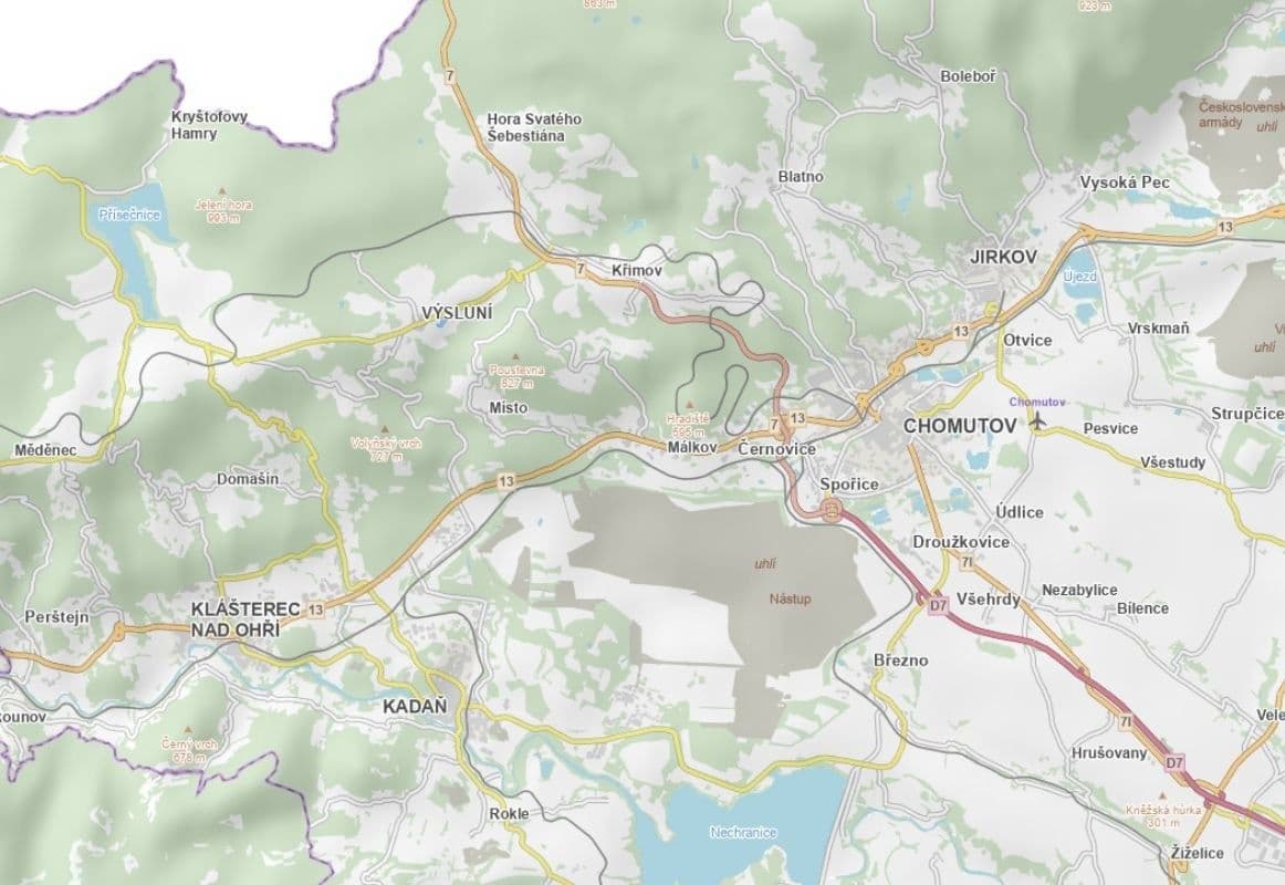 plot for sale, 7,765 m², Výsluní, Ústecký Region plot for sale, 7,765 m², Výsluní, Ústecký Region