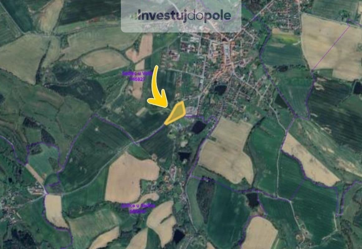 plot for sale, 527 m², Sedlec-Prčice, Středočeský Region plot for sale, 527 m², Sedlec-Prčice, Středočeský Region
