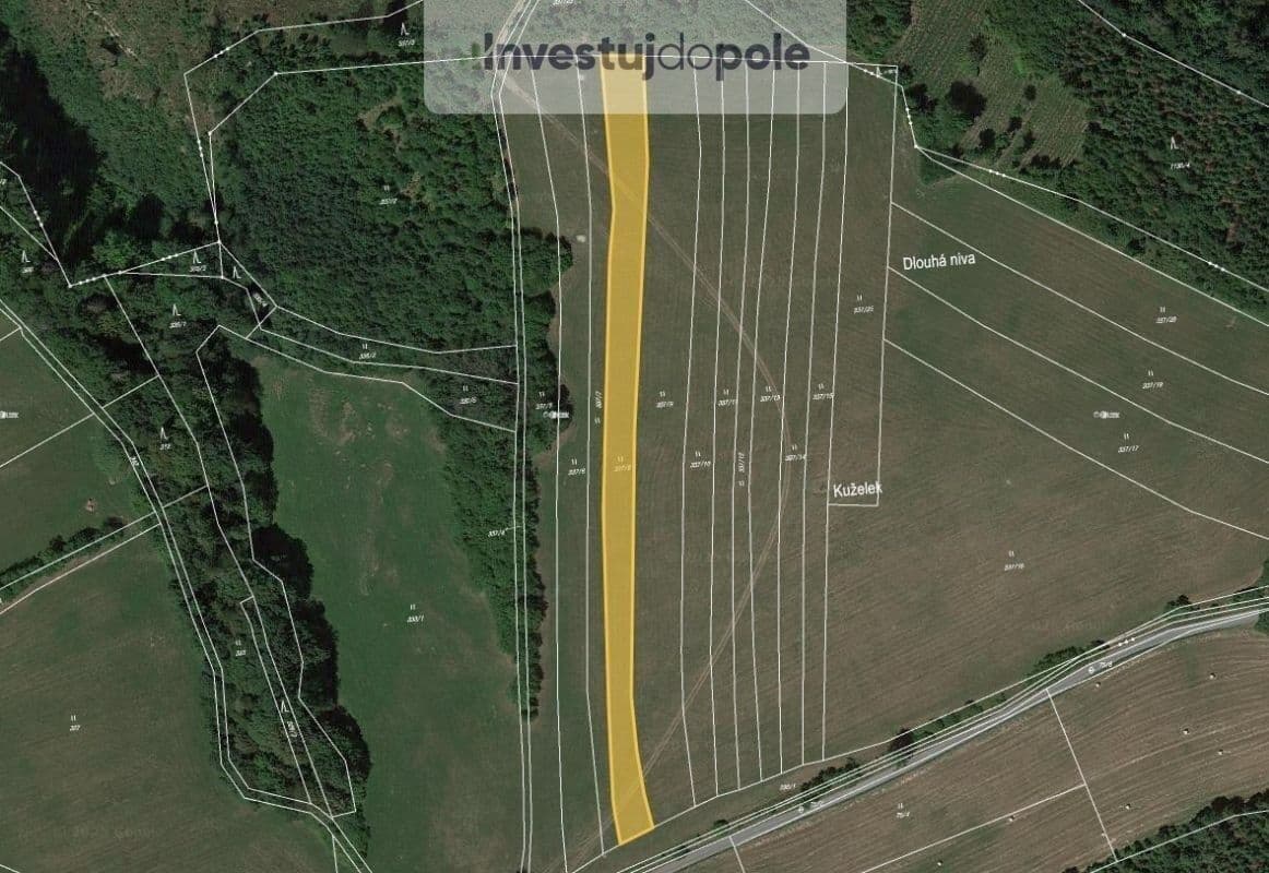 plot for sale, 3,114 m², Loučka, Zlínský Region plot for sale, 3,114 m², Loučka, Zlínský Region