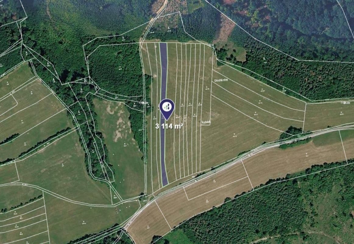 plot for sale, 3,114 m², Loučka, Zlínský Region plot for sale, 3,114 m², Loučka, Zlínský Region