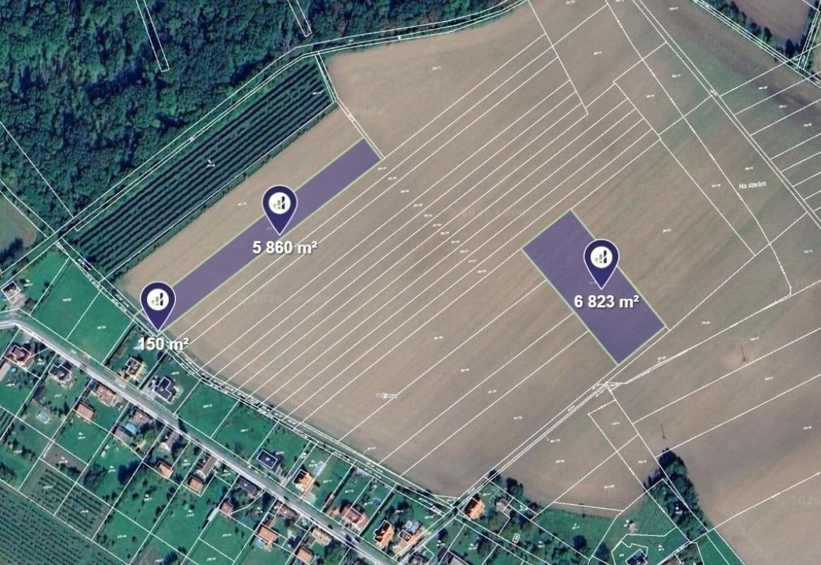 plot for sale, 12,833 m², Kovač, Královéhradecký Region plot for sale, 12,833 m², Kovač, Královéhradecký Region