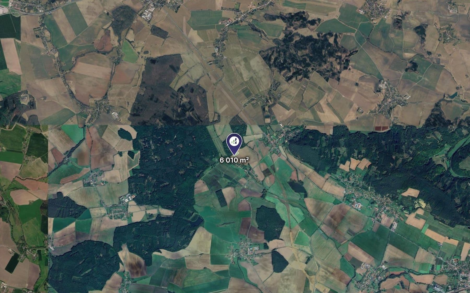 plot for sale, 6,010 m², Kovač, Královéhradecký Region plot for sale, 6,010 m², Kovač, Královéhradecký Region