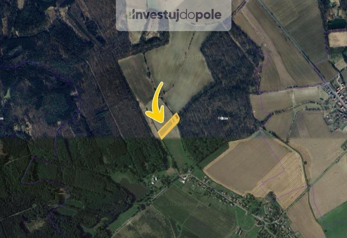plot for sale, 9,057 m², Kovač, Královéhradecký Region plot for sale, 9,057 m², Kovač, Královéhradecký Region