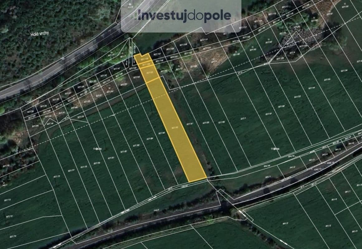 plot for sale, 2,632 m², Nučice, Středočeský Region plot for sale, 2,632 m², Nučice, Středočeský Region