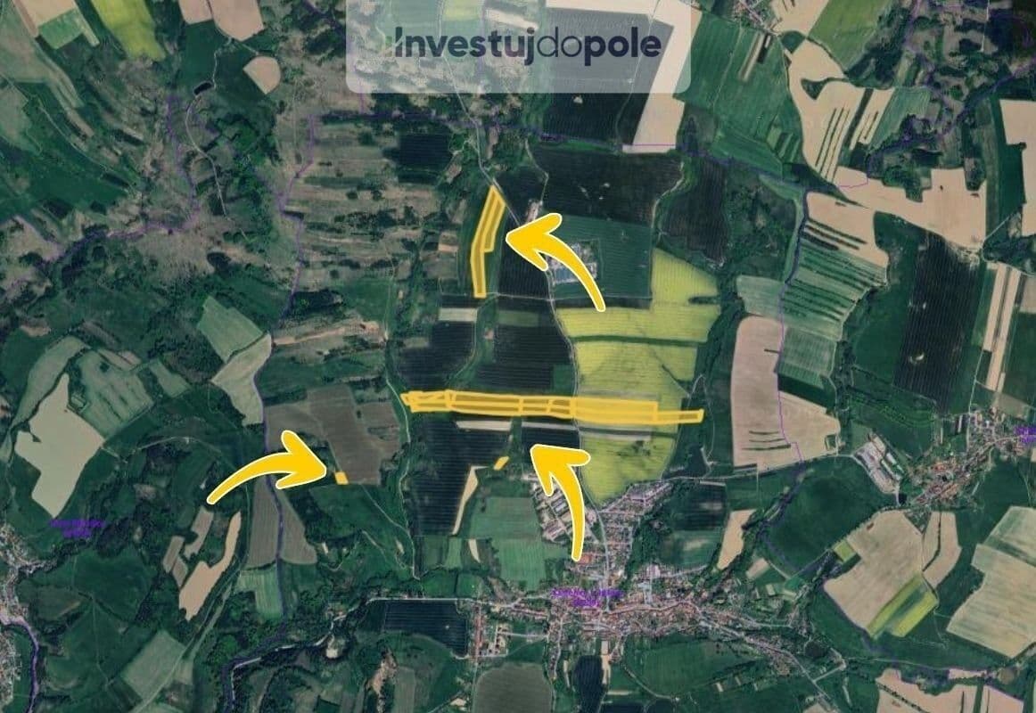 plot for sale, 166,174 m², Kamenice, Vysočina Region plot for sale, 166,174 m², Kamenice, Vysočina Region