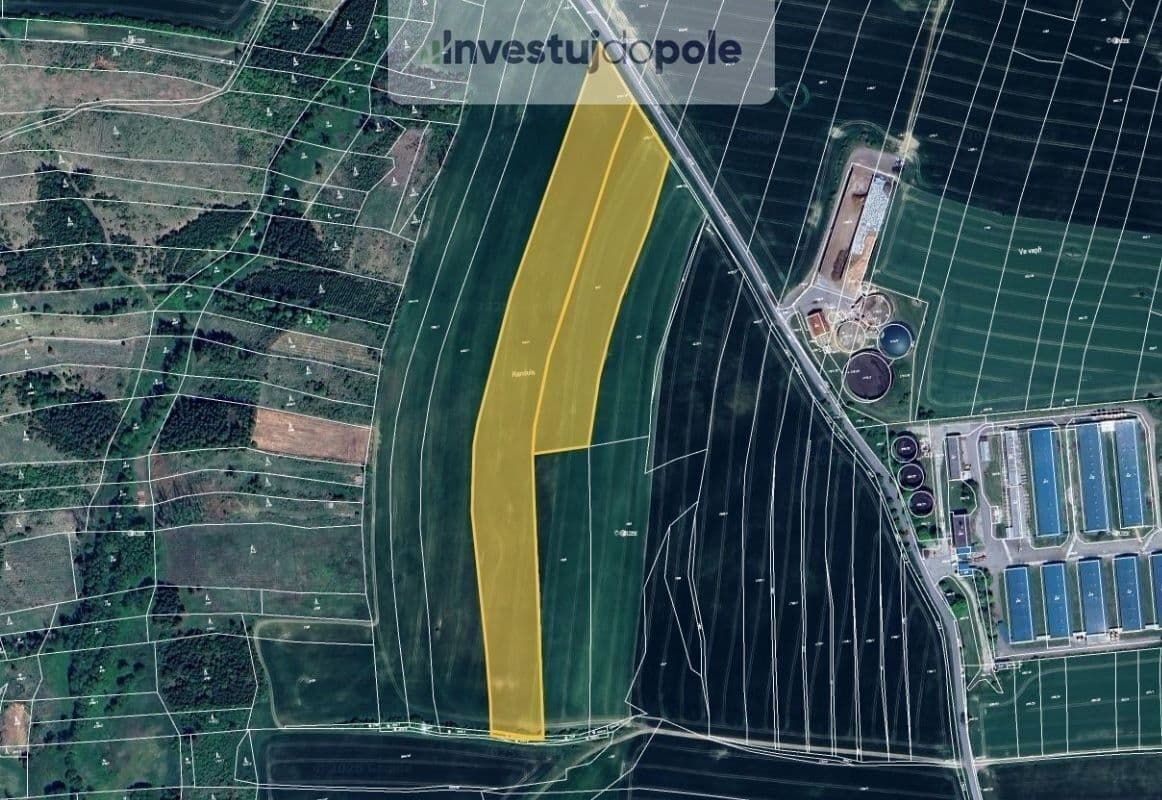 plot for sale, 166,174 m², Kamenice, Vysočina Region plot for sale, 166,174 m², Kamenice, Vysočina Region