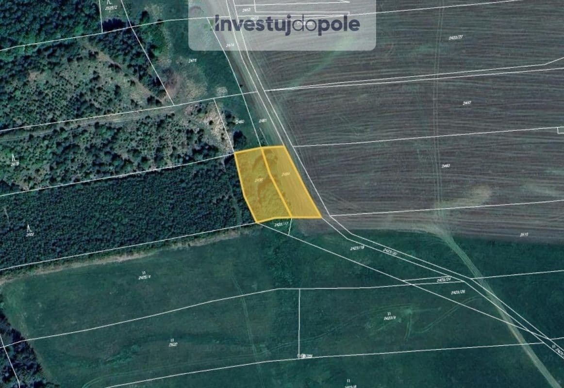 plot for sale, 166,174 m², Kamenice, Vysočina Region plot for sale, 166,174 m², Kamenice, Vysočina Region