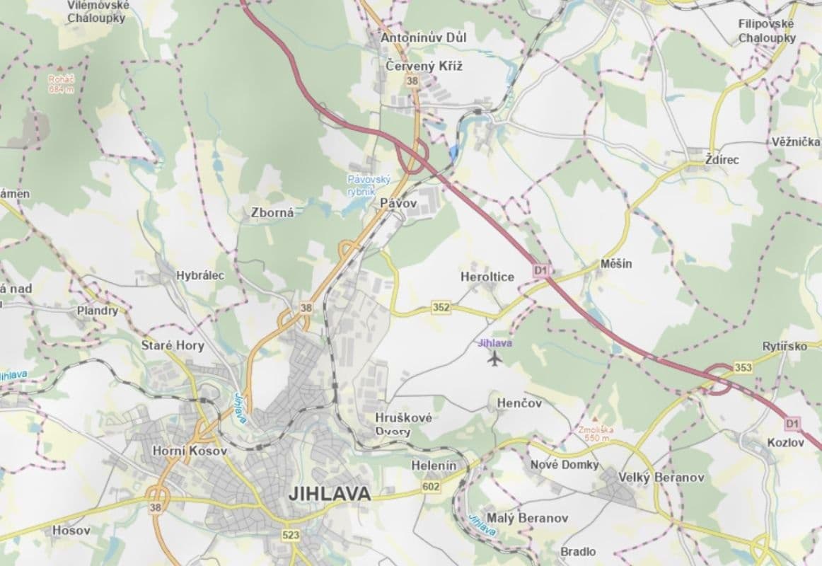 plot for sale, 22,493 m², Střítež, Vysočina Region plot for sale, 22,493 m², Střítež, Vysočina Region