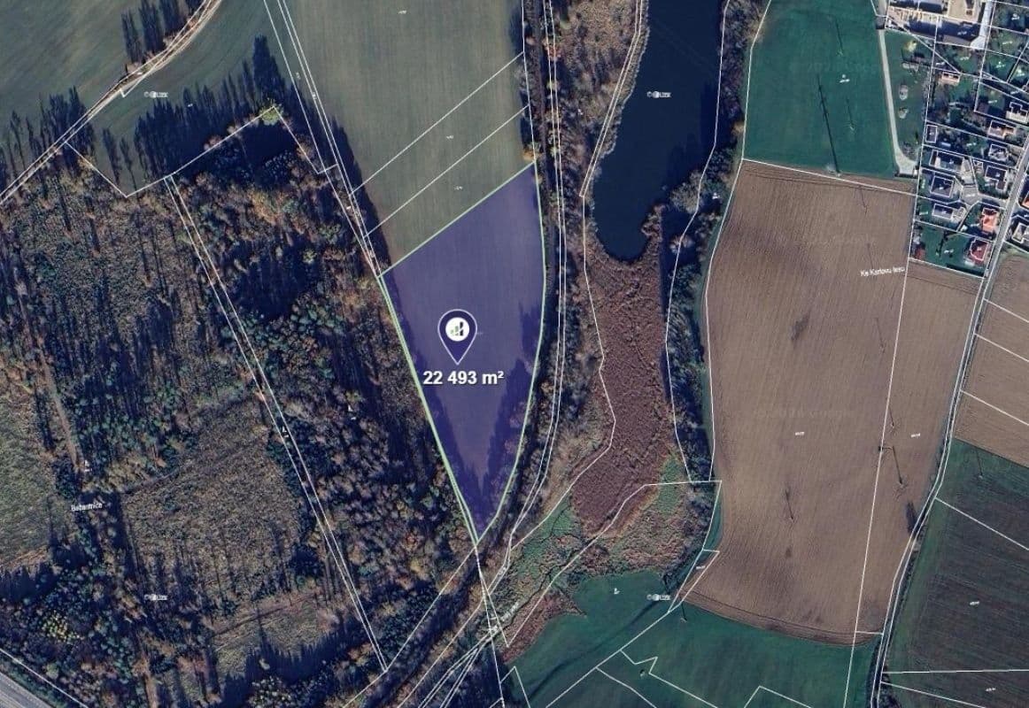 plot for sale, 22,493 m², Střítež, Vysočina Region plot for sale, 22,493 m², Střítež, Vysočina Region
