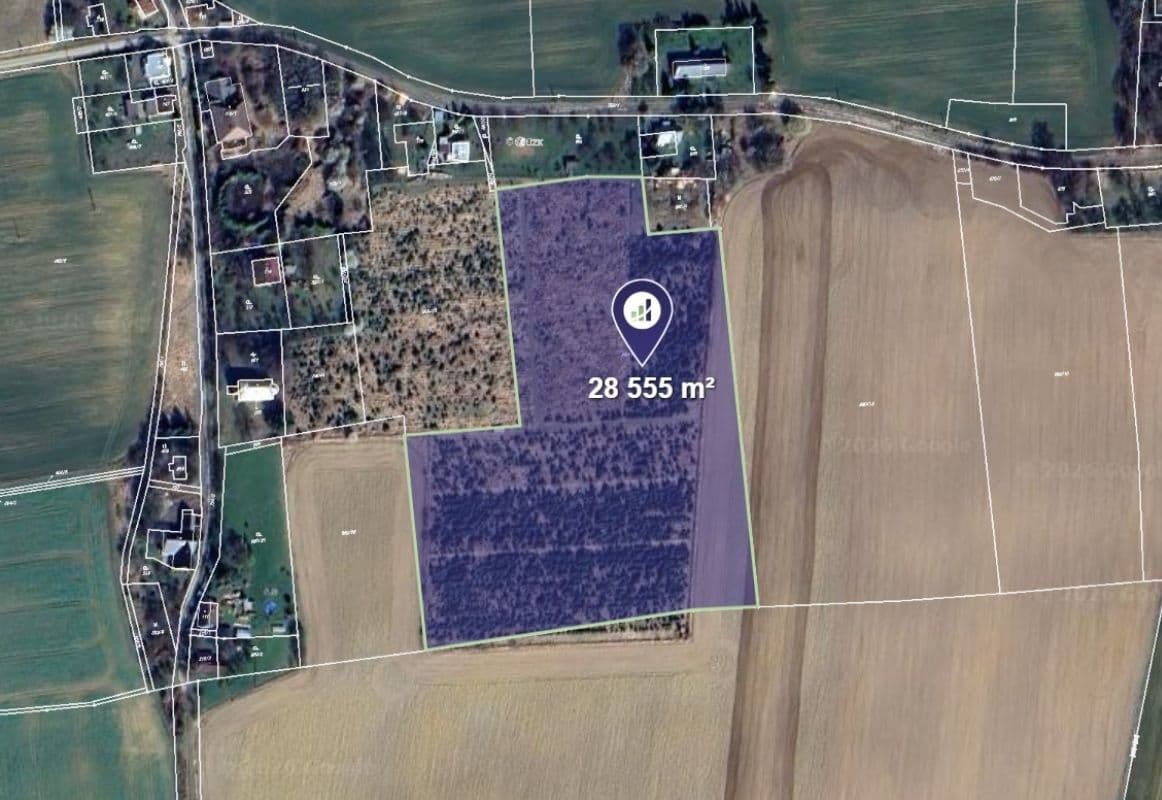 plot for sale, 28,555 m², Mikulovice, Olomoucký Region plot for sale, 28,555 m², Mikulovice, Olomoucký Region