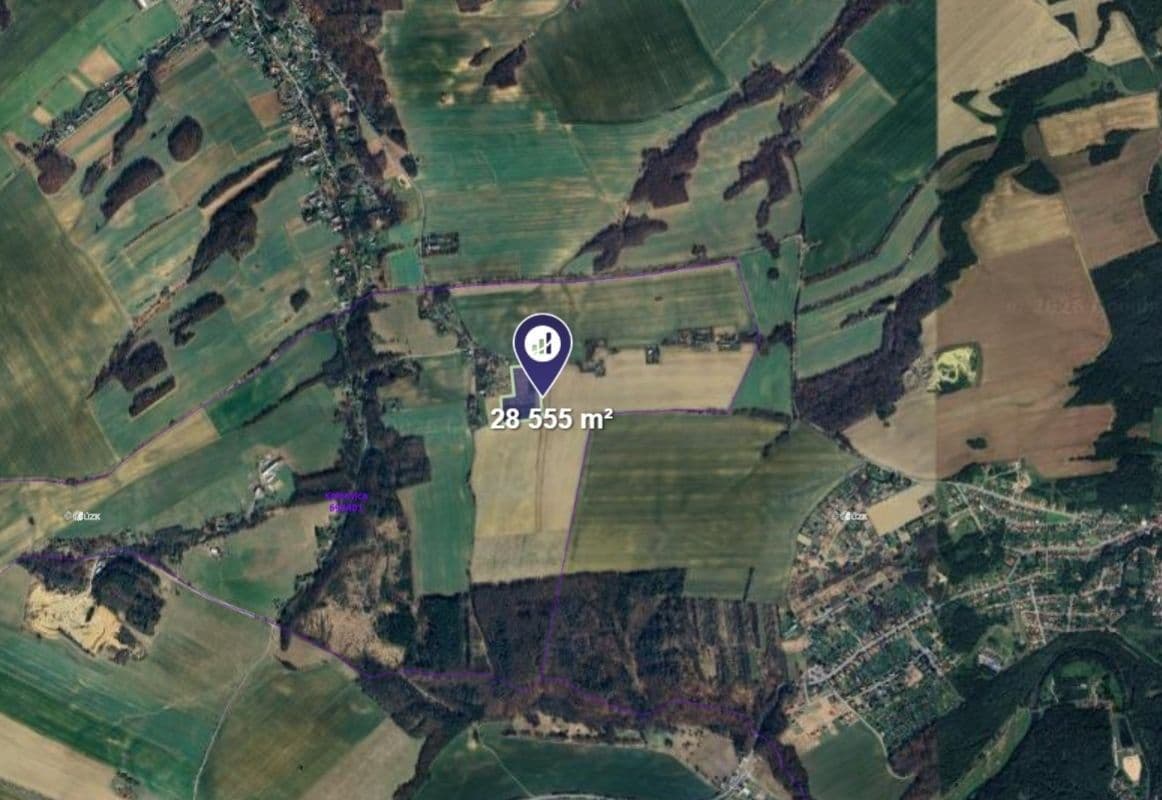 plot for sale, 28,555 m², Mikulovice, Olomoucký Region plot for sale, 28,555 m², Mikulovice, Olomoucký Region