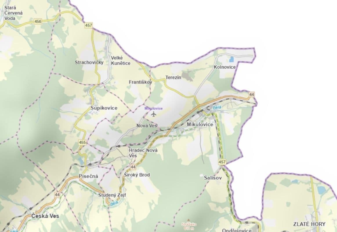 plot for sale, 28,555 m², Mikulovice, Olomoucký Region plot for sale, 28,555 m², Mikulovice, Olomoucký Region