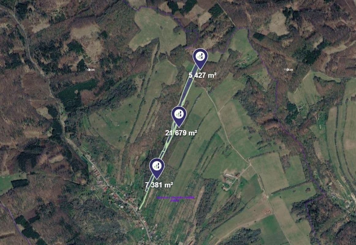 plot for sale, 11,496 m², Jankovice, Zlínský Region plot for sale, 11,496 m², Jankovice, Zlínský Region