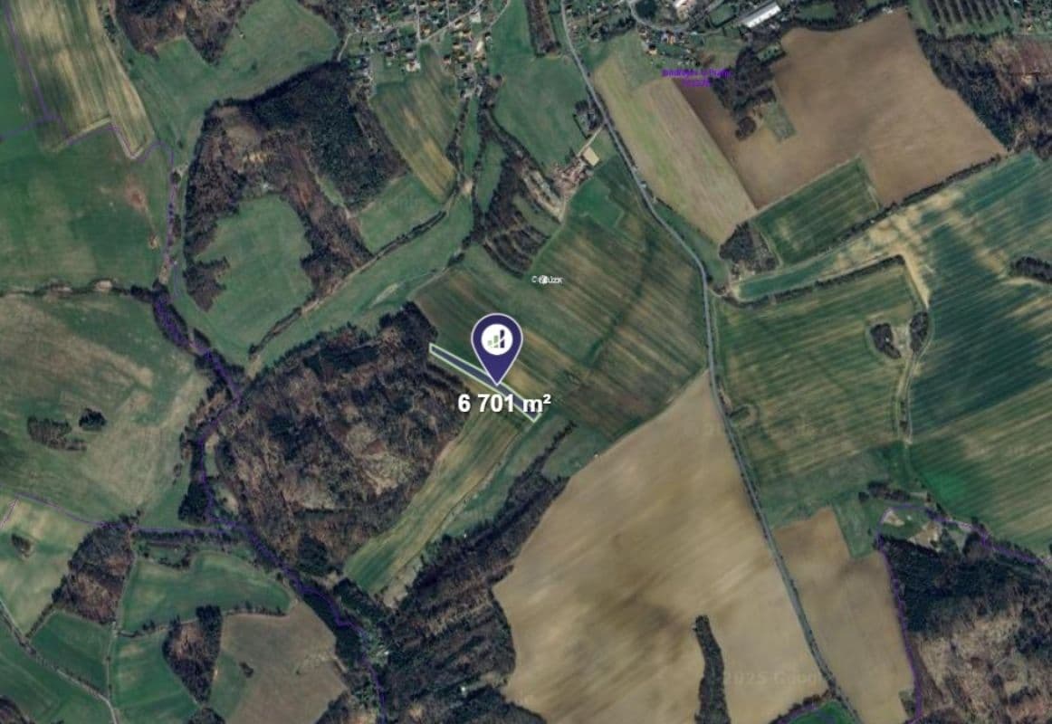 plot for sale, 4,467 m², Ondřejov, Středočeský Region plot for sale, 4,467 m², Ondřejov, Středočeský Region