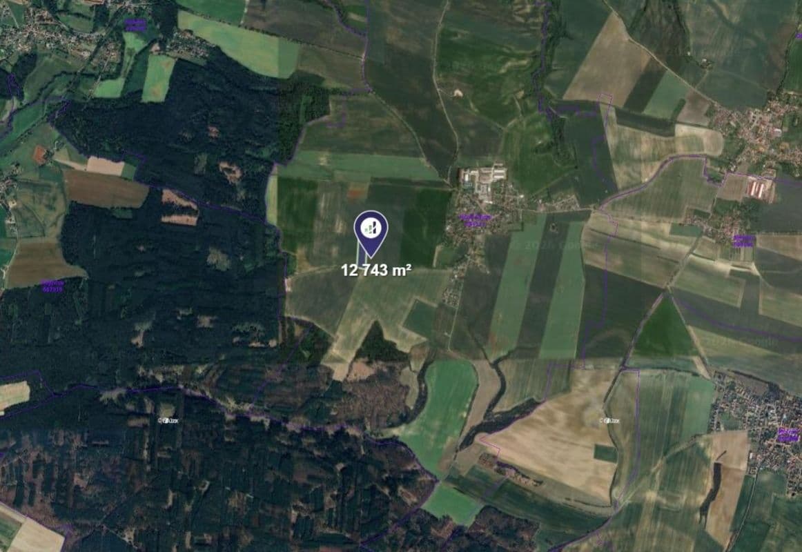 plot for sale, 2,124 m², Horní Slivno, Středočeský Region plot for sale, 2,124 m², Horní Slivno, Středočeský Region