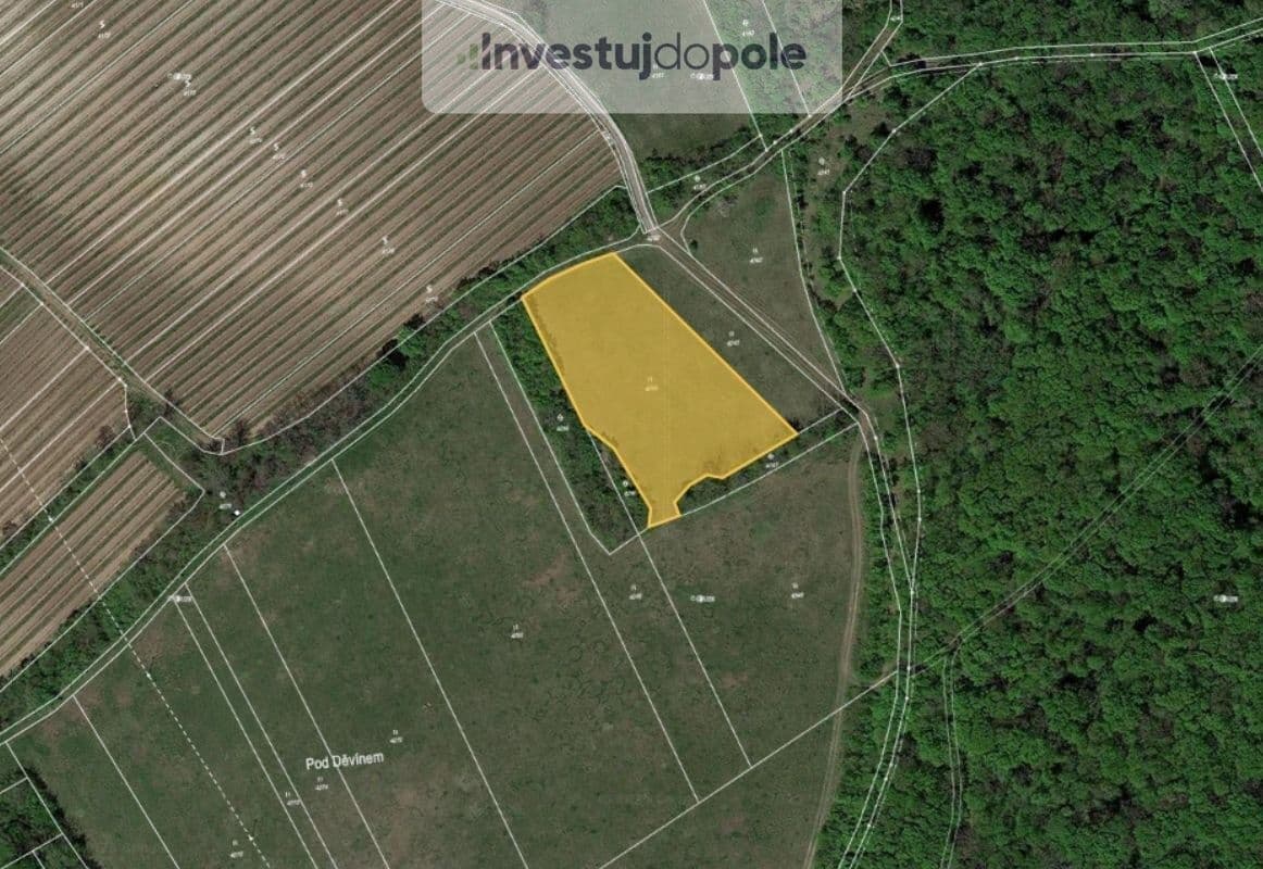 plot for sale, 5,123 m², Horní Věstonice, Jihomoravský Region plot for sale, 5,123 m², Horní Věstonice, Jihomoravský Region