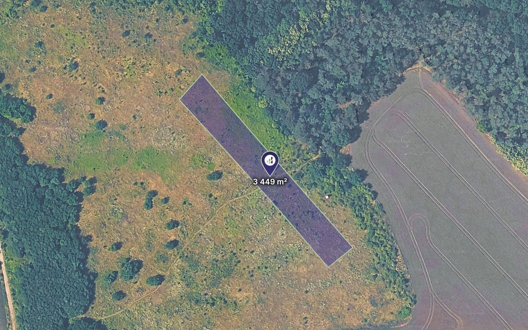 plot for sale, 3,449 m², Postřižín, Středočeský Region plot for sale, 3,449 m², Postřižín, Středočeský Region