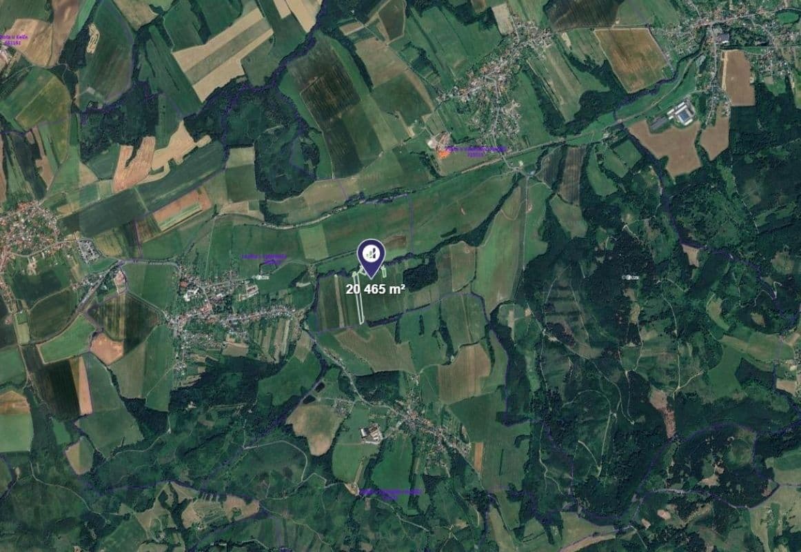 plot for sale, 13,643 m², Police, Zlínský Region plot for sale, 13,643 m², Police, Zlínský Region