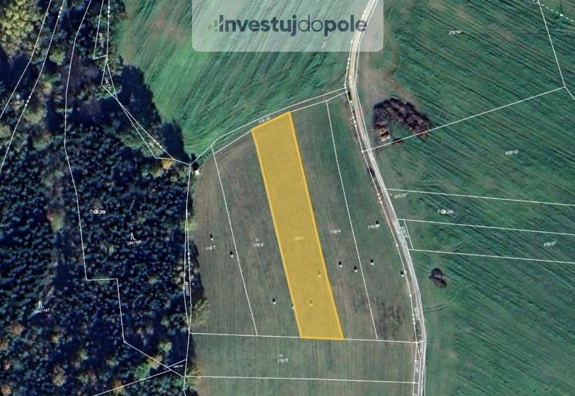 plot for sale, 976 m², Střížov, Jihočeský Region plot for sale, 976 m², Střížov, Jihočeský Region