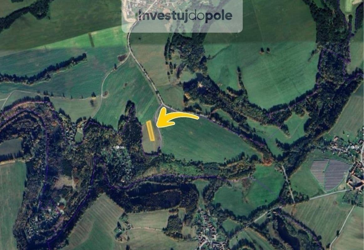 plot for sale, 976 m², Střížov, Jihočeský Region plot for sale, 976 m², Střížov, Jihočeský Region