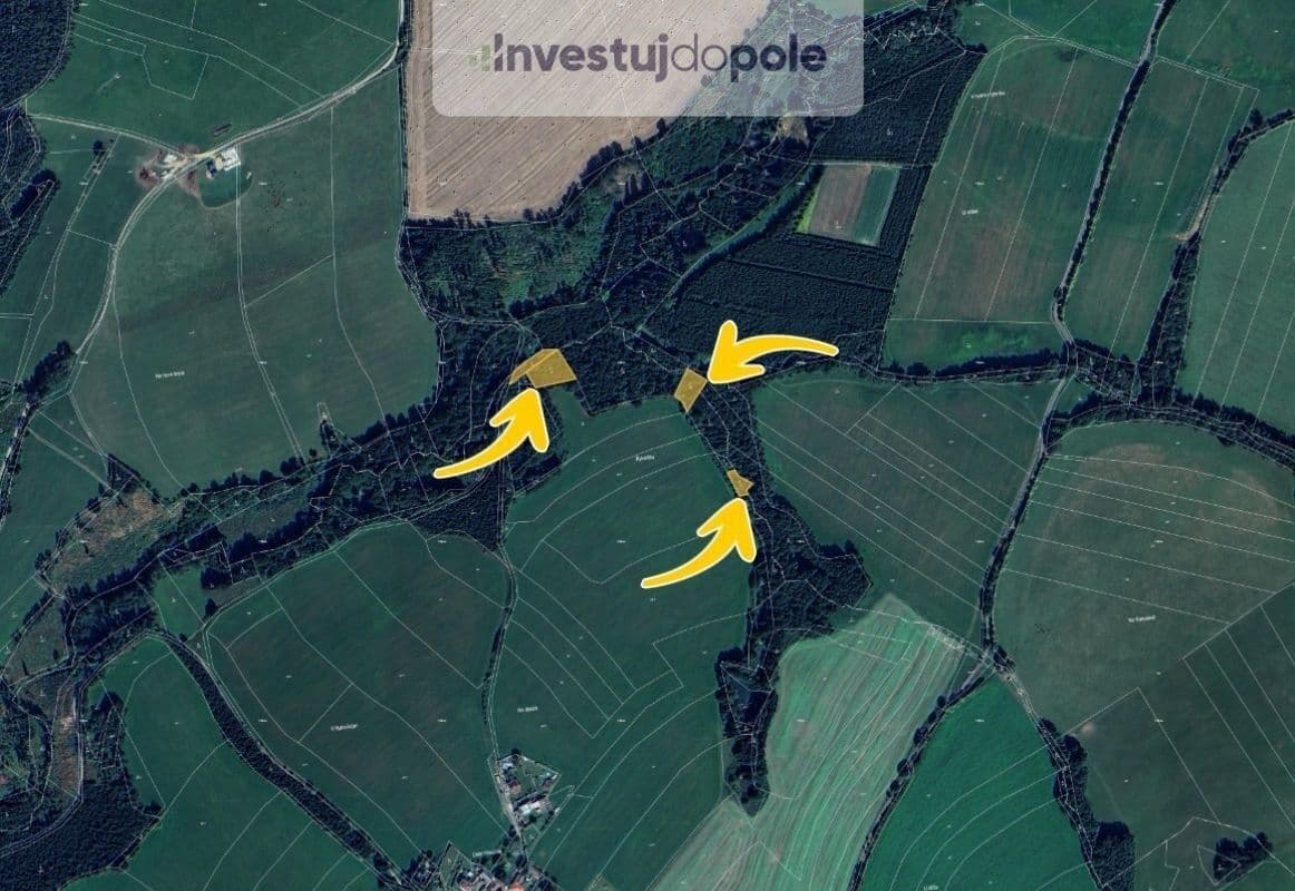 plot for sale, 2,834 m², Prosíčka, Vysočina Region plot for sale, 2,834 m², Prosíčka, Vysočina Region