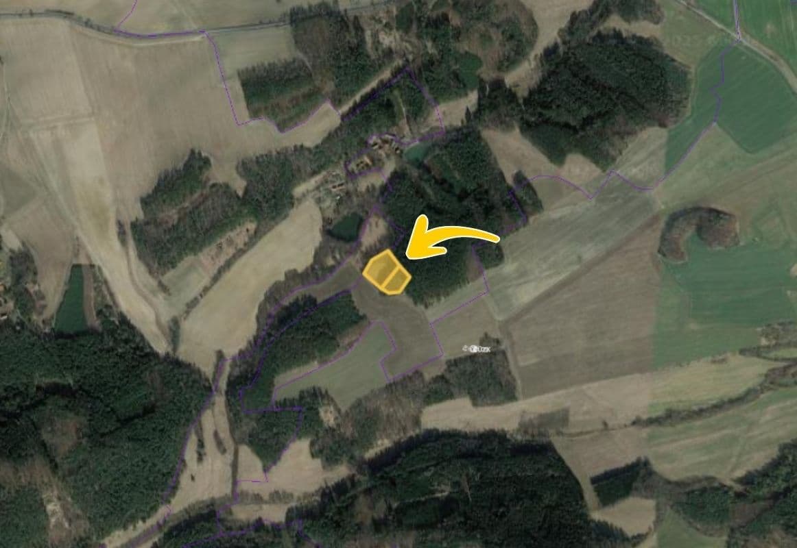 plot for sale, 8,354 m², Neveklov, Středočeský Region plot for sale, 8,354 m², Neveklov, Středočeský Region