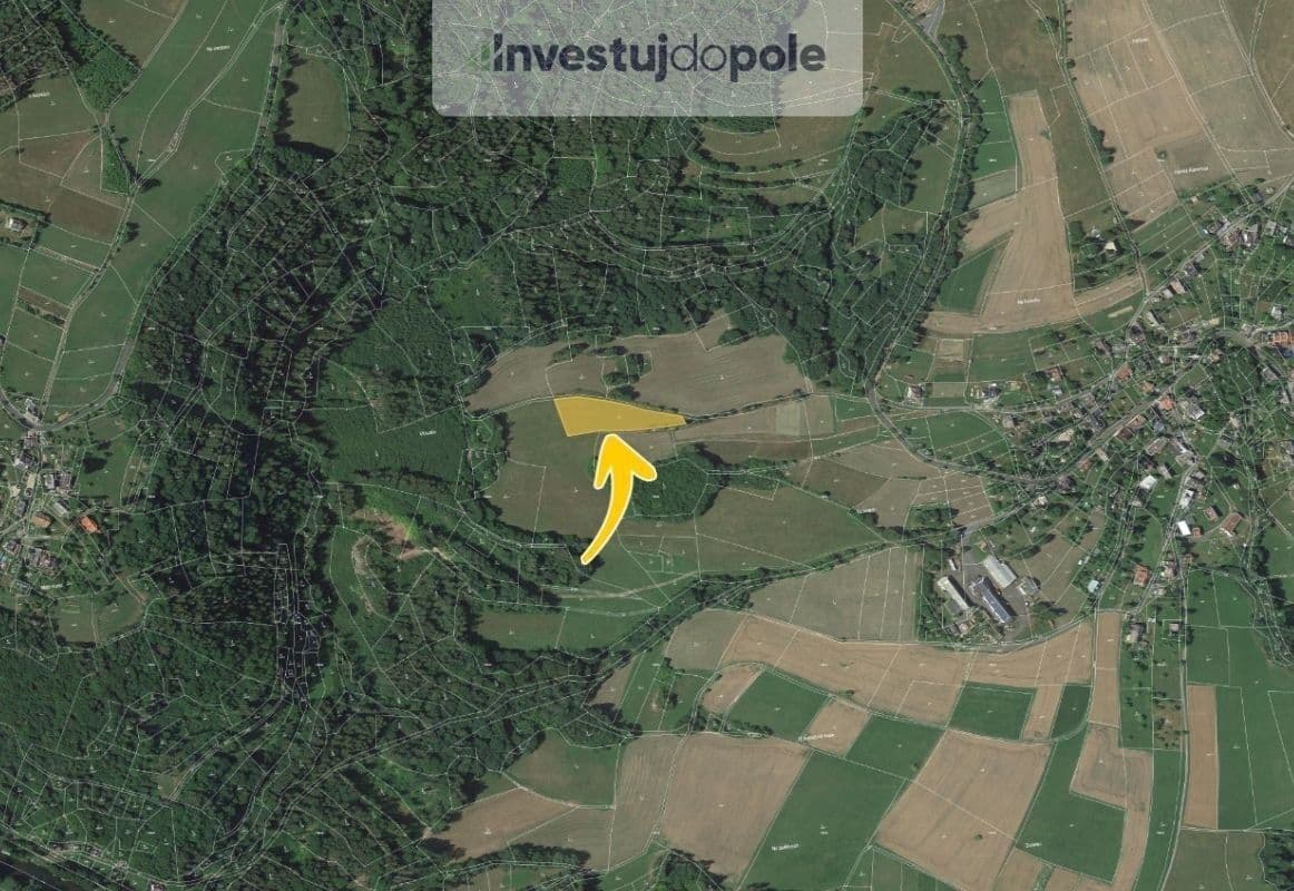 plot for sale, 2,016 m², Železný Brod, Liberecký Region plot for sale, 2,016 m², Železný Brod, Liberecký Region