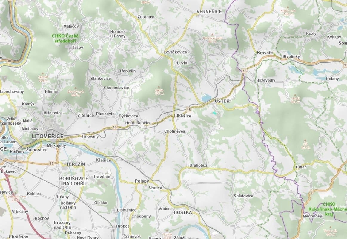 plot for sale, 8,486 m², Úštěk, Ústecký Region plot for sale, 8,486 m², Úštěk, Ústecký Region
