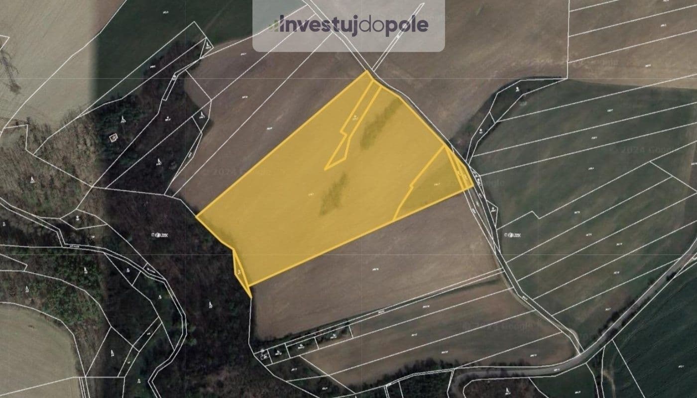 plot for sale, 35,683 m², Bojanovice, Středočeský Region plot for sale, 35,683 m², Bojanovice, Středočeský Region